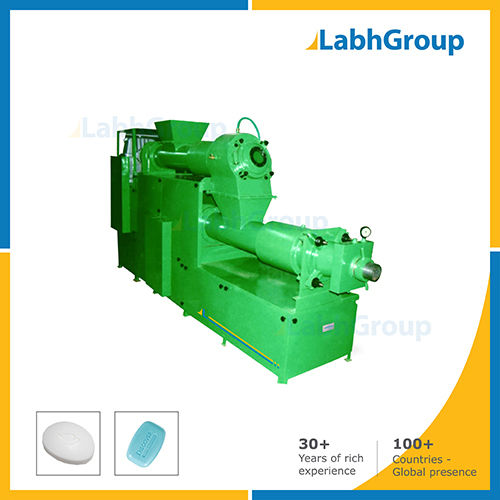 Duplex Vacuum Plodder Machine For Soap & Laundry Bar