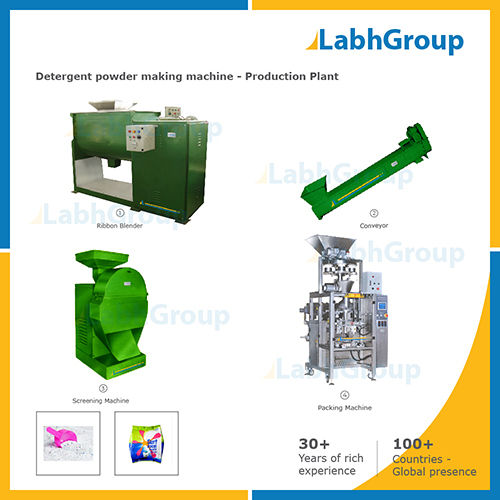 Detergent Powder Making Machine - Production Plant