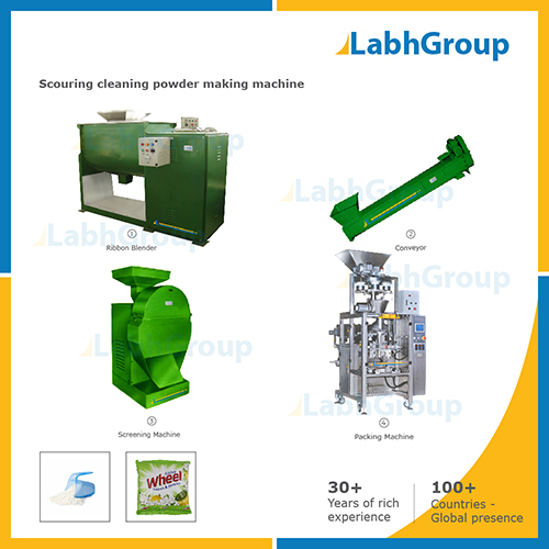 Scouring Cleaning Powder Making Machine