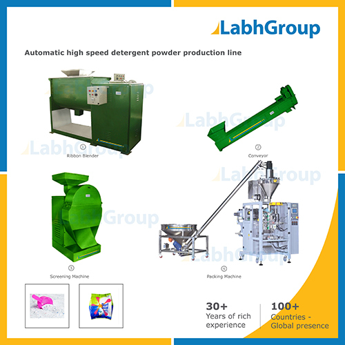 Washing Powder Making Machines - Production Plant