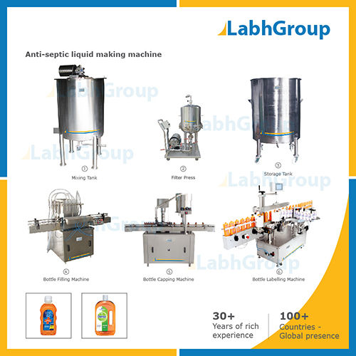 Automatic Anti-Septic Liquid Making Machine