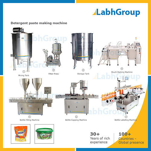 Detergent Paste Making Machine