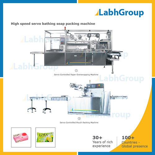 High Speed Servo Bathing Soap Packing Machine