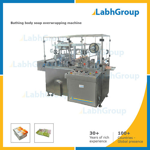 Automatic Bathing Body Soap Overwrapping Machine