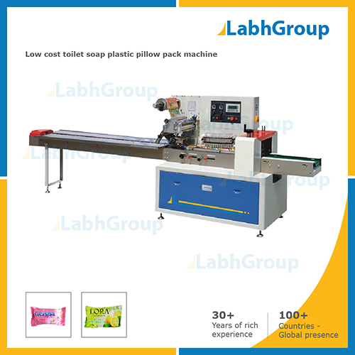 Low Cost Toilet Soap Plastic Pillow Pack Machine