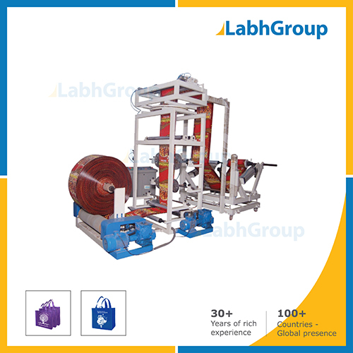 Automatic Woven Fabric Twist Gusset Machine