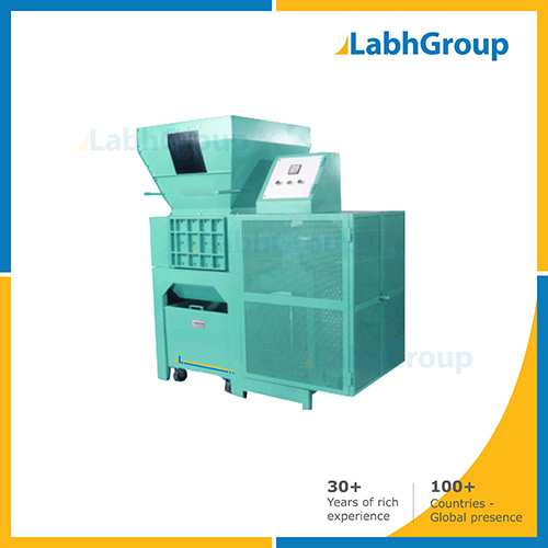 Recycle Plastic Double  Four Shaft Shredder Machine