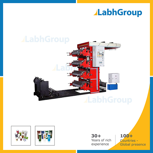 Four Colour Paper Cup Flexographic Printing Machine