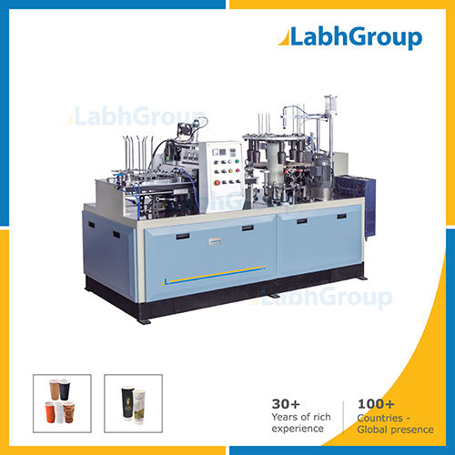 Automatic Double Wall Paper Cup Forming Machine With Ultrasonic Seal