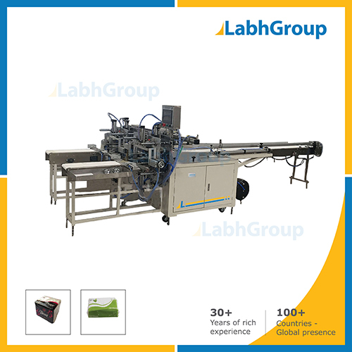 Automatic Facial Tissue Paper In Plastic Bag Packing Machine