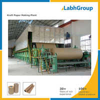 Automatic Kraft Paper Making Machine - Production Plant