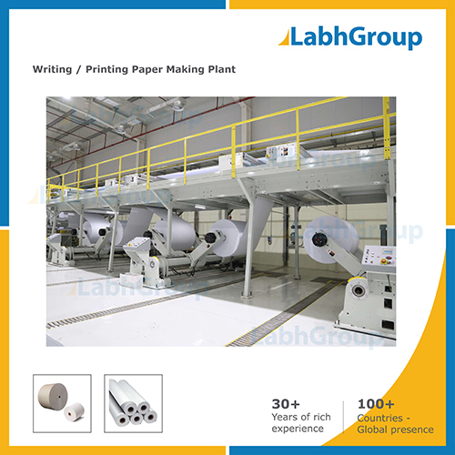 Writing Printing Paper Making Machine - Production Plant