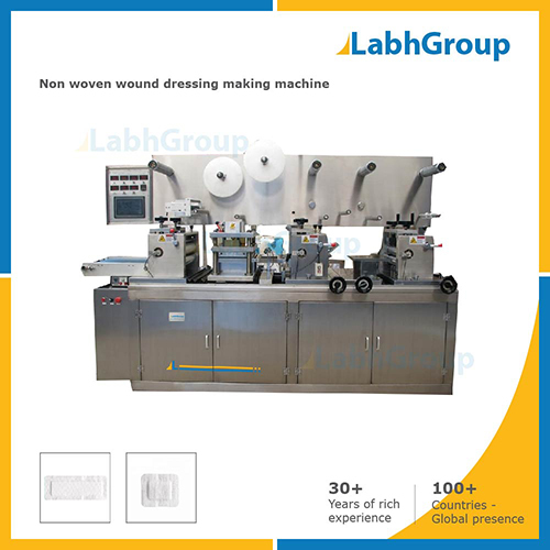 Disposable Non-woven Wound Dressing Making Machine By LABH PROJECTS PVT. LTD.