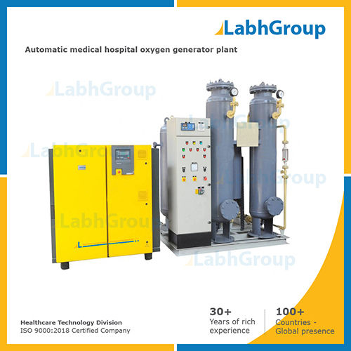 Automatic Medical Hospital Oxygen Generator Plant Dimension(L*W*H): 2500 X 1500 X 2500 Millimeter (Mm)