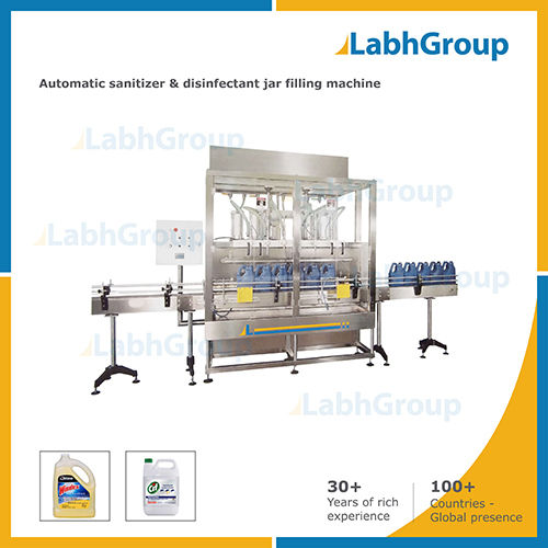 Hand Sanitizer Jar Filling Machine