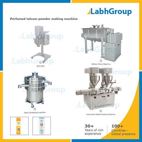 Automatic Perfumed Talcum Powder Making Machine