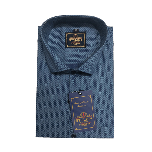 Cotton Printed Shirt Collar Style: Classic