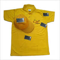 Customized Company Logo Printed Collar T-Shirts