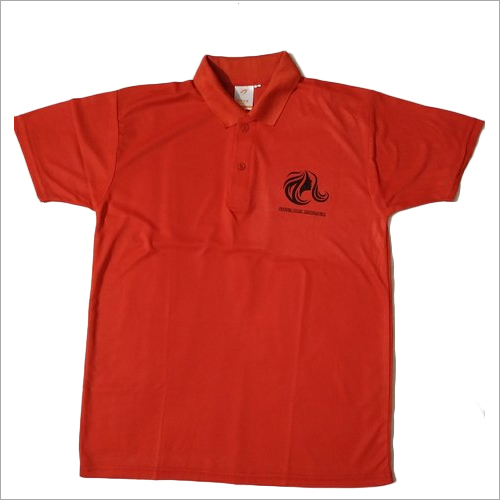 Polyester T-Shirt - Customizable Unisex Design, Short Sleeve Polo Collar, Any Color, Printed Pattern