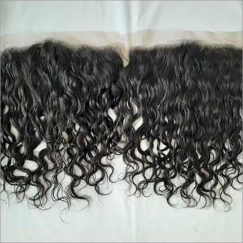 Indian Curly Transparent Lace Frontal Hair