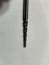 Carbide Degree Taper End Mill - Length: 75mm Lon Millimeter (mm)