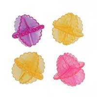 Washing Ball - High Quality Silicone, 4 Pcs Reusable Laundry Dryer Balls For Effective Clothes Washing And Twisting Prevention, Enhances Drying And Fluffiness
