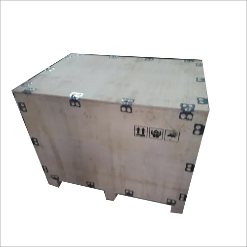 White Nailless Plywood Box for Shipping By JAGTAT WOOD PACKSAFE