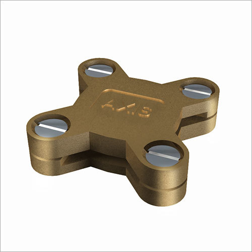 Gunmetal Square Tape Clamp with Copper Screws By AXIS ELECTRICAL COMPONENTS (I) P. LTD.