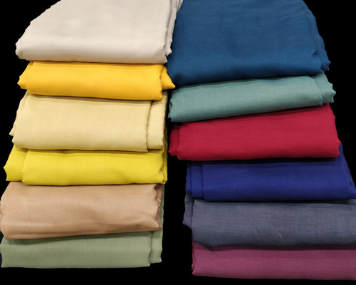 Dyed Muslin Fabric - Muslin, 43-44 Inches Wide, Available in Different Colors | Light in Weight, Washable, Warm, Plain Pattern for Garments