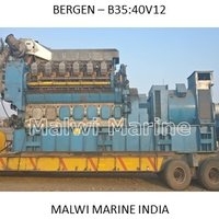 Bergen B35:40v12 Engine Crankshaft Parts