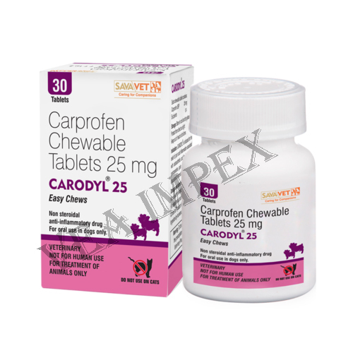 Carodyl Carprofen 25mg tab