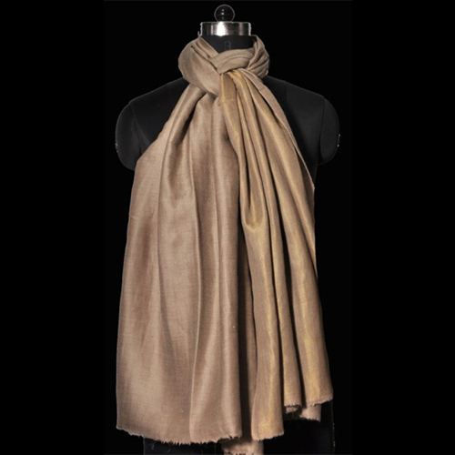 Cashmere Zari Plain Reversible Shawls