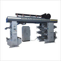CDC Type Flexo Printing Machine With Ceramic Roller And Doctor Blade Chamber System