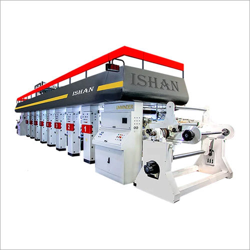 Industrial Rotogravure Printing Machine