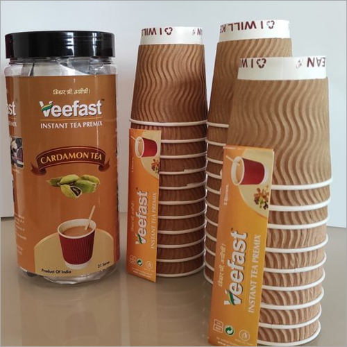 Cardamom Tea with 31 serves, 32 Insulated Cups and 32 stirrers to mix