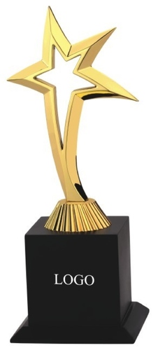 Golden Designer Award Metal Trophies
