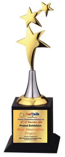 Golden Custom Metal Trophies