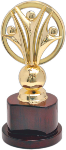 Wooden Base Metal Trophies