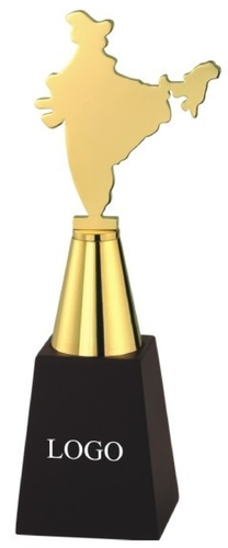 Golden Brass Designer Metal Trophies