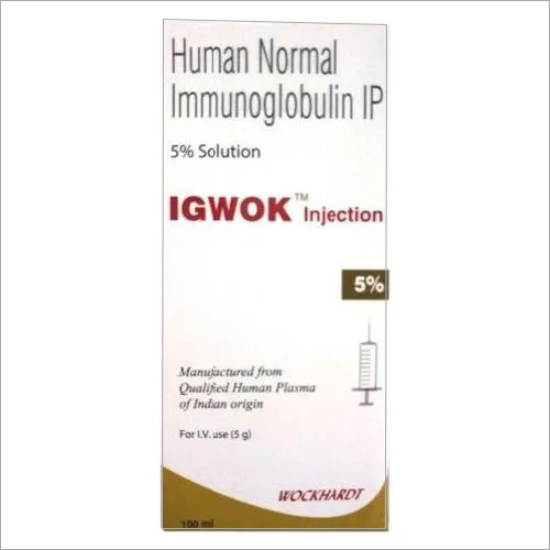 100 Ml Human Normal Immunoglobulin Injection Ip