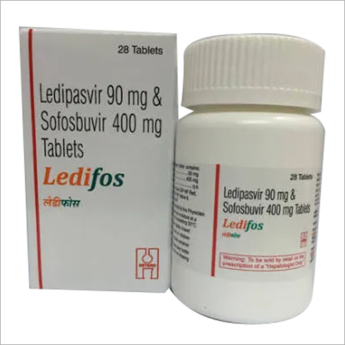 Ledipasvir 90 mg and Sofosbuvir 400 mg Tablets