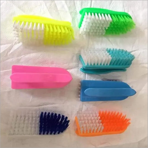 White Plastic Multipurpose Durable Nylon Wet Cleaning Brush For