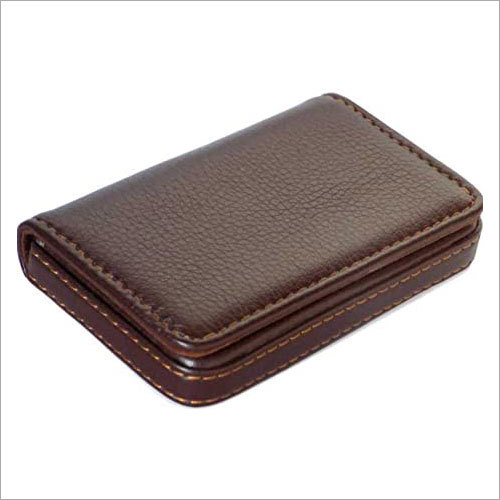 Leather Card Holder By VISION GLOBAL