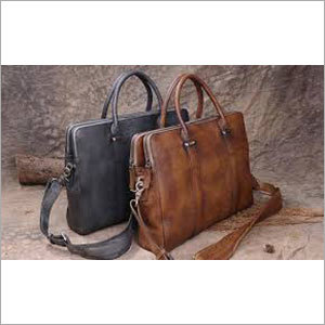 Mens Leather Bag By VISION GLOBAL