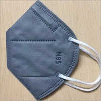 5 Layer Face Mask - Non Woven, Disposable, Black | Unisex Usage For Covid Protection, 5 Layers For Enhanced Filtration