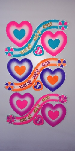 Thermocol Wedding Baarat Board