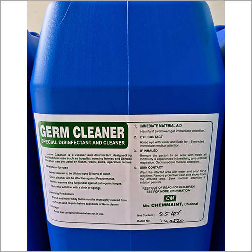 Germ Cleaner 25 Ltrs Packing