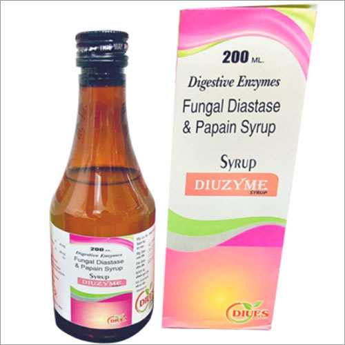 Fungal Diastase And Papain Syrup By DIUES BIOTECH