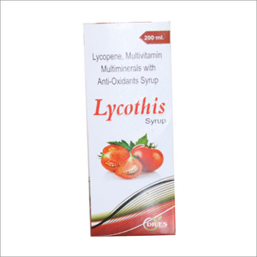 Lycopene Multivitamin Multiminerals with Anti-Oxidants Syrup