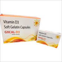 Vitamin D3 Soft Gelatin Capsules
